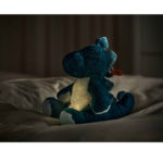 Steiff, Spott Dinosaur 28 Petrol / Ice Blue Light - Gallery Image