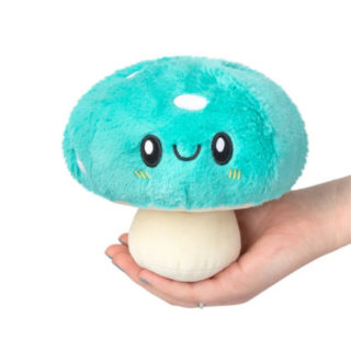 Squishable Snugglemi Snackers Turquoise Mushroom Plush Toy