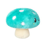 Squishable, Snugglemi Snackers Turquoise Mushroom, 16 cm - Gallery Image