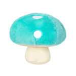 Squishable, Snugglemi Snackers Turquoise Mushroom, 16 cm - Gallery Image