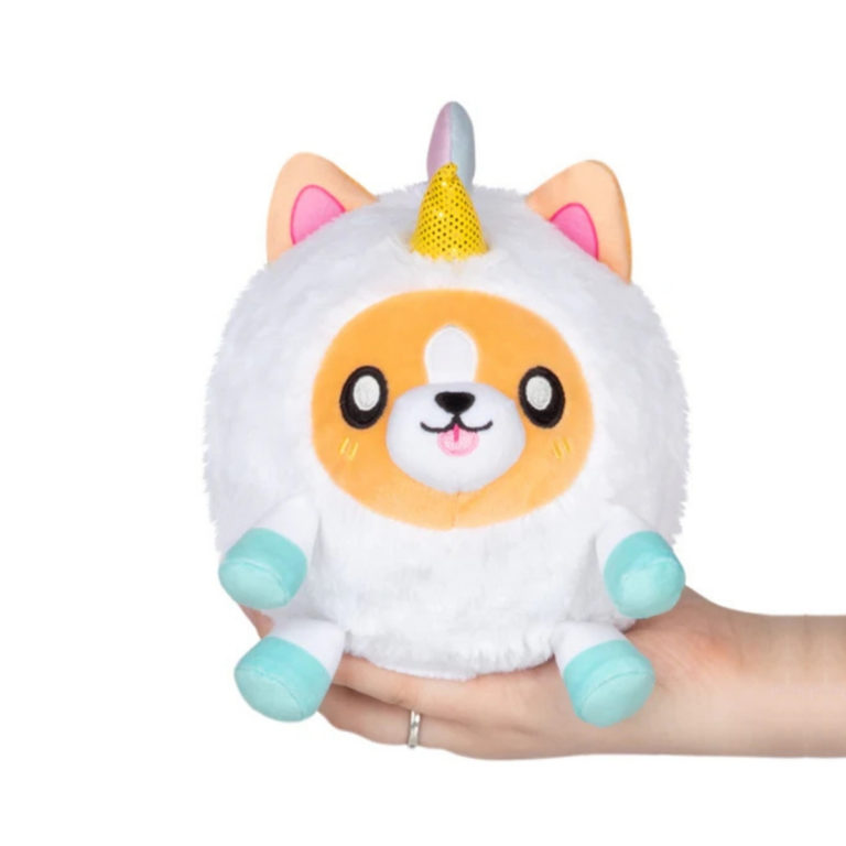 Squishable Undercover Snacker Corgi In Unicorn Costume Plush Toy