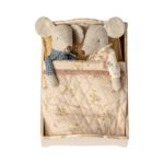 Maileg Bed, Mouse – Off white - Gallery Image