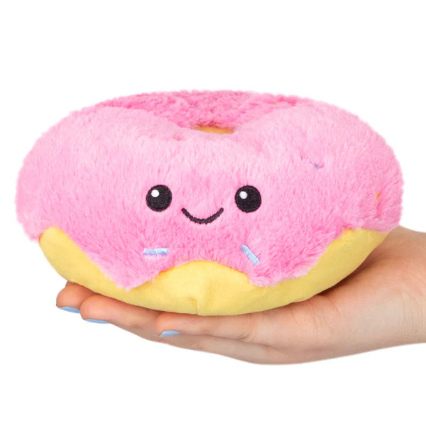 Squishable, Snugglemi Snackers, Pink Donut