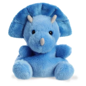 Palm Pals Tank Triceratops Plush Toy, 12.7 cm