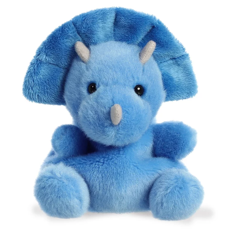 Palm Pals Tank Triceratops Plush Toy, 12.7 cm