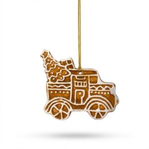 Christmas Ornament, Pickup Truck with Christmas Tree, My snowdrop