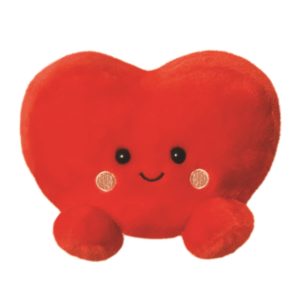 Palm Pals Jucărie De Pluș Inimă Amore, 12.7 cm