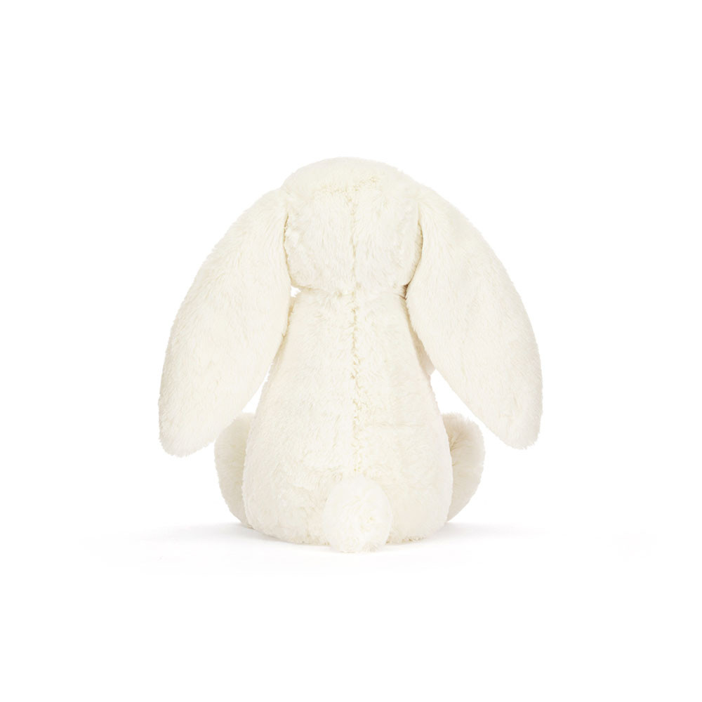 Jellycat Cream Bunny with Rose – Jucărie de Pluș – My snowdrop