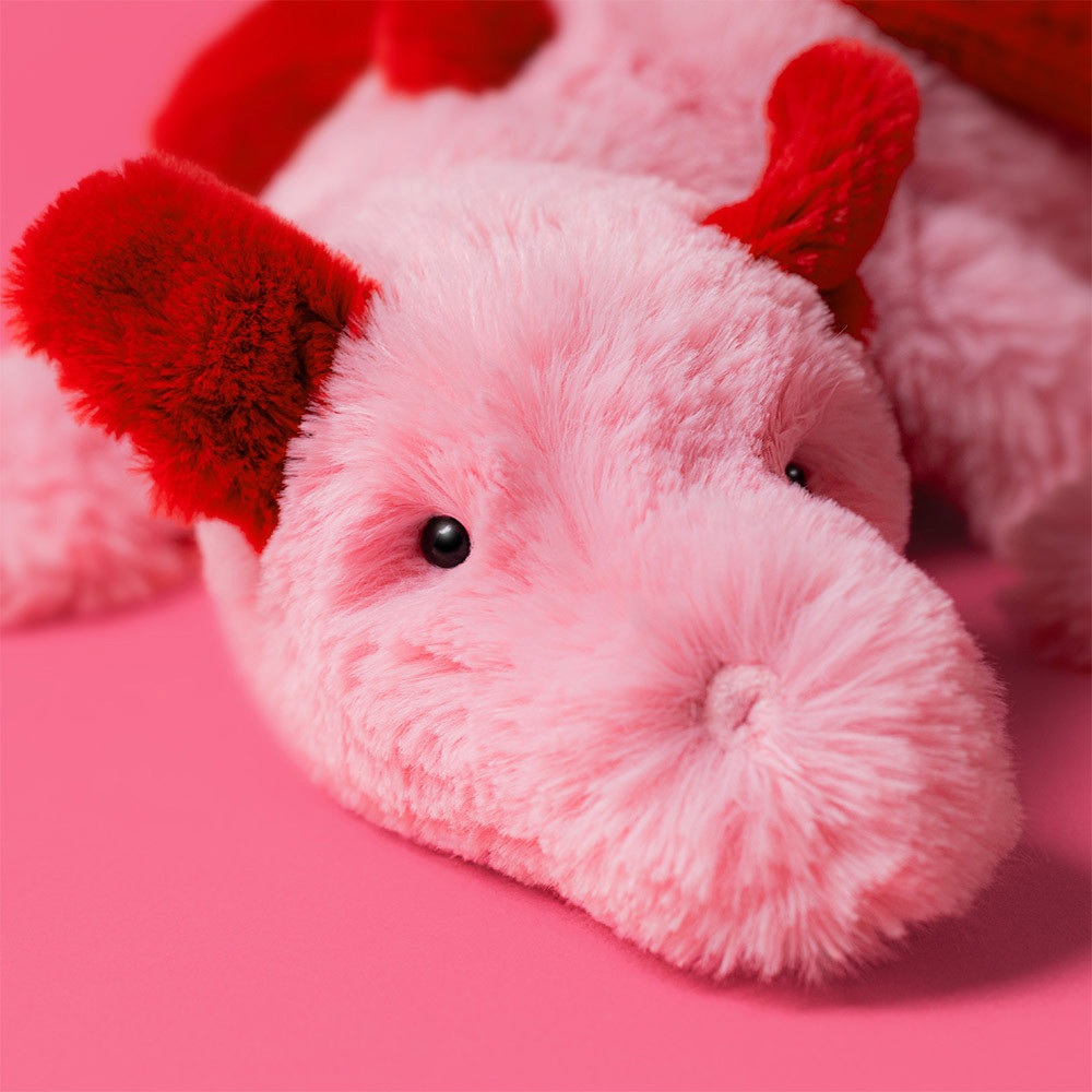  ♡ Heart Dragon Jellycat Heart Dragon – Dragon de Pluș – My snowdrop
