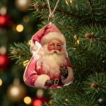 Christmas Ornament, Retro Santa Claus, My snowdrop - Gallery Image