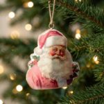 Christmas Ornament, Vintage Santa Claus, My snowdrop - Gallery Image