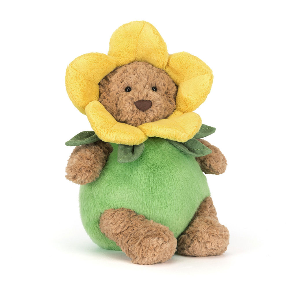 Jellycat, Bartholomew Bear Daffodil Outfit