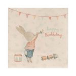 Maileg Napkin, Happy Day, 16 pcs - Main Image