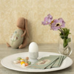 Maileg Paper Napkins Lapin de Pâques – Green/Green, 20 pcs - Gallery Image