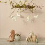 Maileg Metal Ornament, Lamb – Yellow - Gallery Image