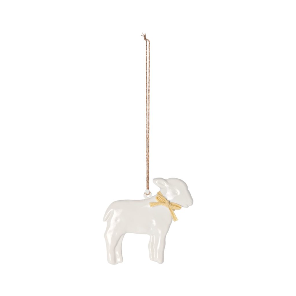 Maileg Metalni Ukras, Janje - Žuto - Product Image