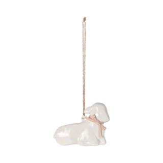 Maileg Metal Ornament, Lamb - Powder