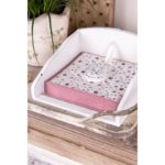 Napkins, Roses, Set of 20, 33×33 cm - Gallery Image