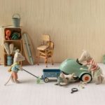 Maileg, Little Brother Mouse With Bag - Gallery Image