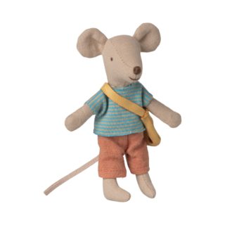 Maileg, Little Brother Mouse With Bag