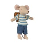 Maileg, Tricycle Mouse, Big Brother – Brown - Main Image