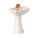 Maileg Bathroom Sink, Mouse – Off White - Main Image