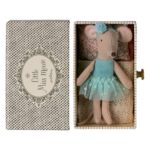 Maileg Dance Mouse in Daybed, Little Sister - Main Image