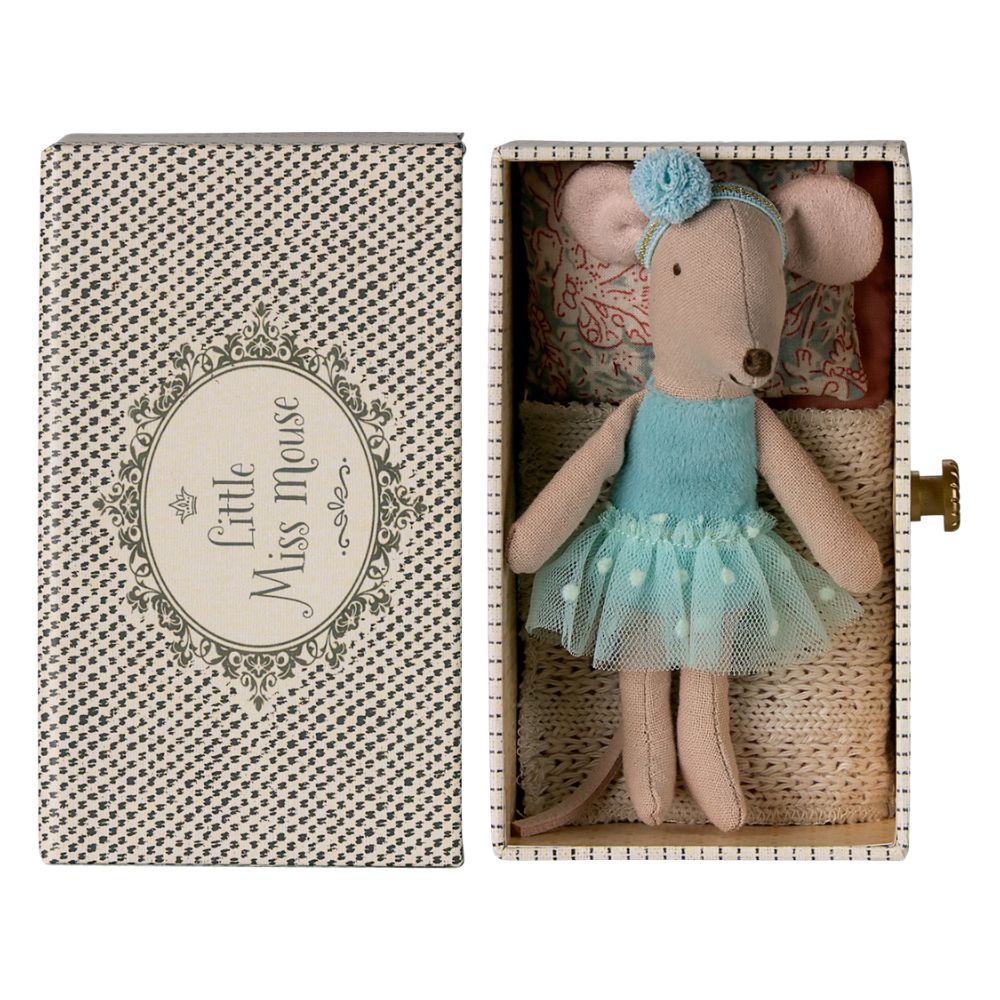 Maileg Dance Mouse in Daybed, Little Sister - Product Image