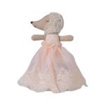Maileg Baby Mouse in Gown – Powder - Gallery Image