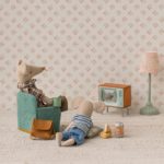 Maileg Television, Mouse - Gallery Image