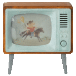 Maileg Television, Mouse - Gallery Image