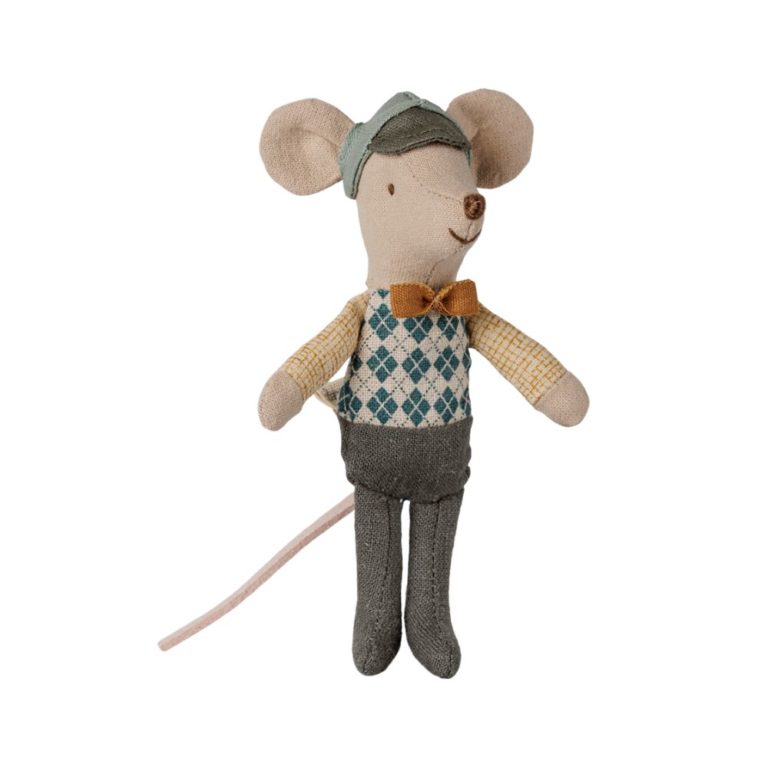 Maileg Driver Mouse, Little Brother - Product Image