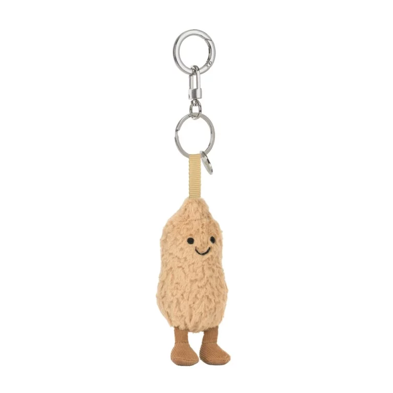 Jellycat Amuseables Фъстък – Висулка-Ключодържател