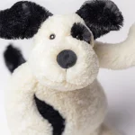 Jellycat Bashful Black & Cream Puppy - Gallery Image